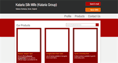 Desktop Screenshot of katariagroup.com